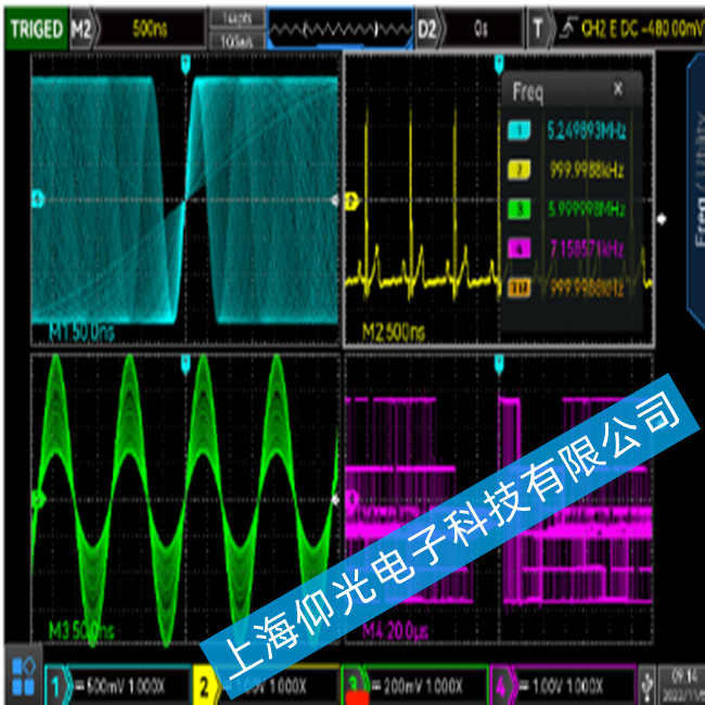 ������UNI-T MSO3000CSϵ�Д���ʾ�������F̽�^�p�Ĺ��ϵľS�޷���
